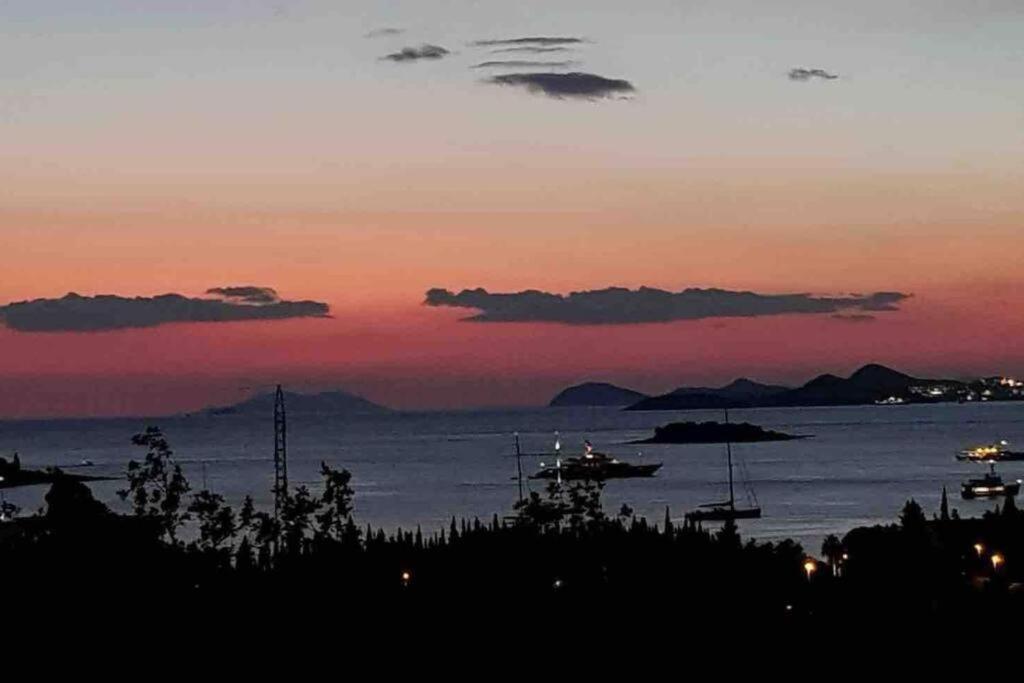 Lovely Split Level Apartment With Sea View, Pool, Free Parking And Wifi ツァヴタット エクステリア 写真